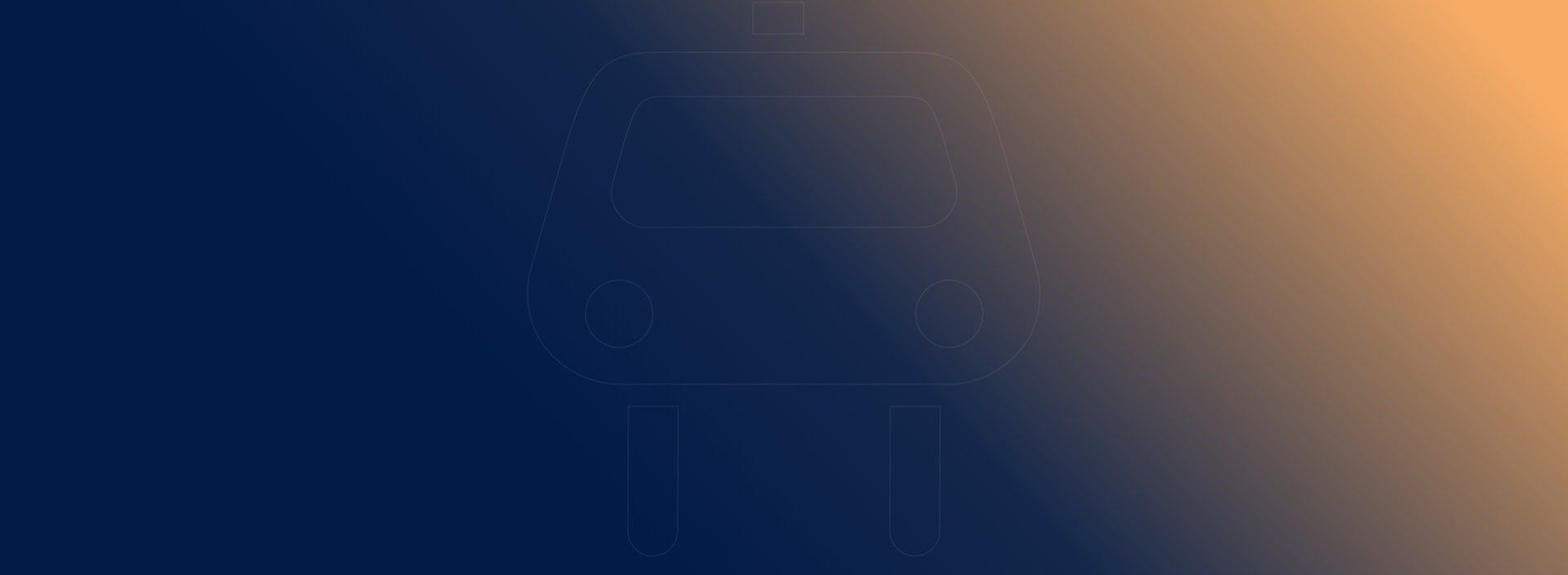 gradiente do azul escuro para o amarelo